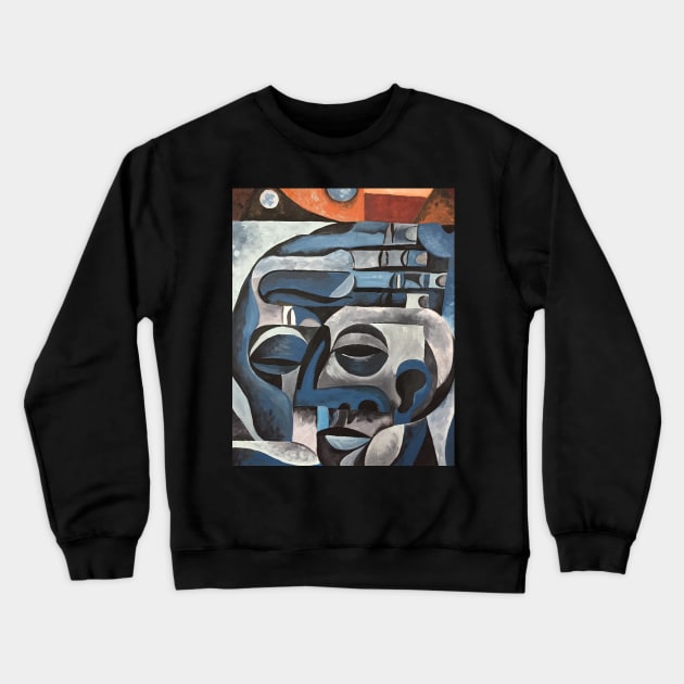 abstract design by Charles State Crewneck Sweatshirt by charlesstat3